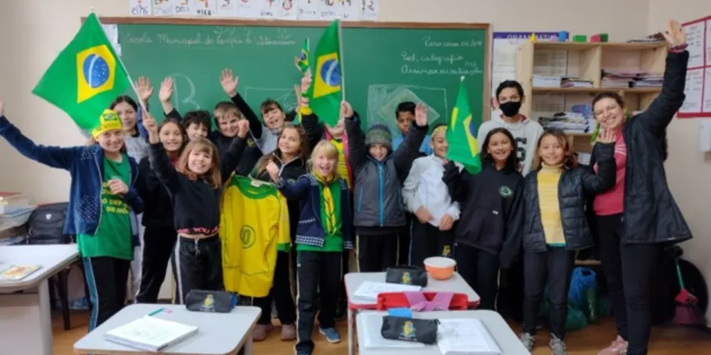 Turma pôde compreender importância da comemoração cívica que completou 200 anos