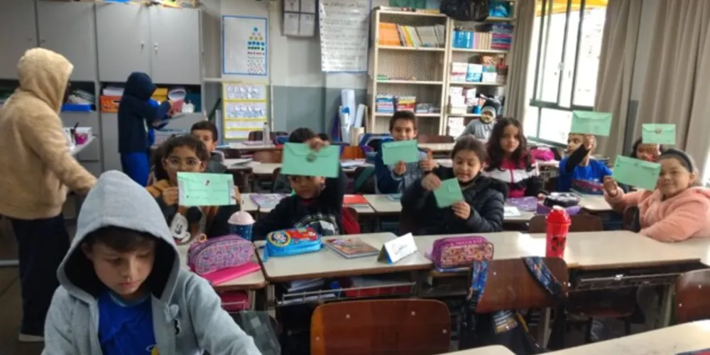 Vários foram os processos que animaram os alunos a imergirem no tema