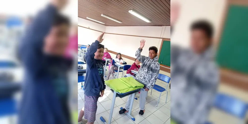 Alunos protagonizaram momentos de muito aprendizado e descontração