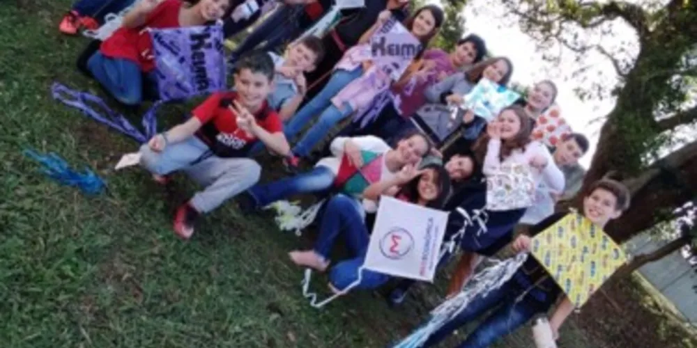 Professora aponta dia prazeroso de conhecimento por parte da turma