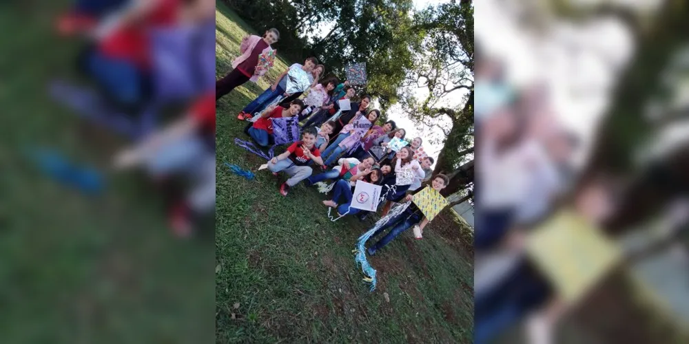 Professora aponta dia prazeroso de conhecimento por parte da turma