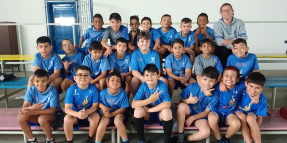 Além de reportagem, alunos puderam participar das competições esportivas e culturais