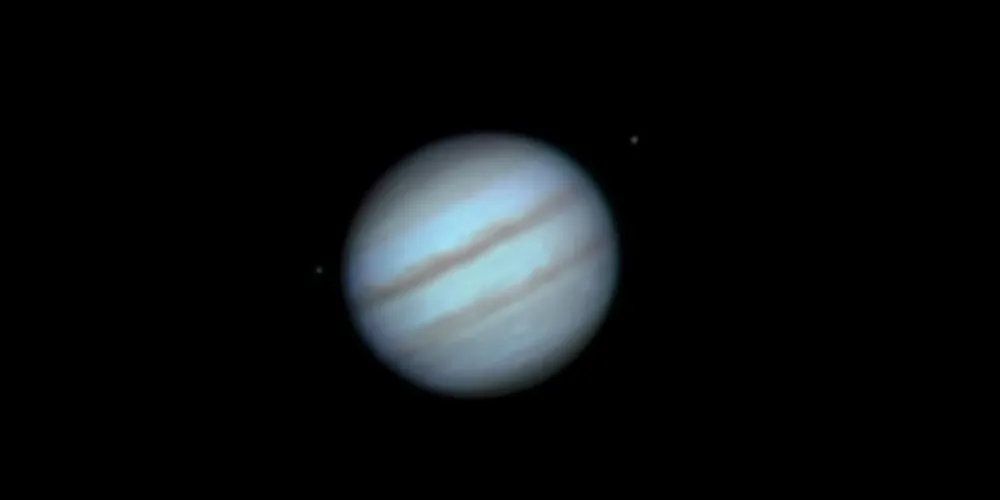 Astrônomo amador e acadêmico do curso de geografia da UEPG registrou com seu telescópio a aproximação máxima