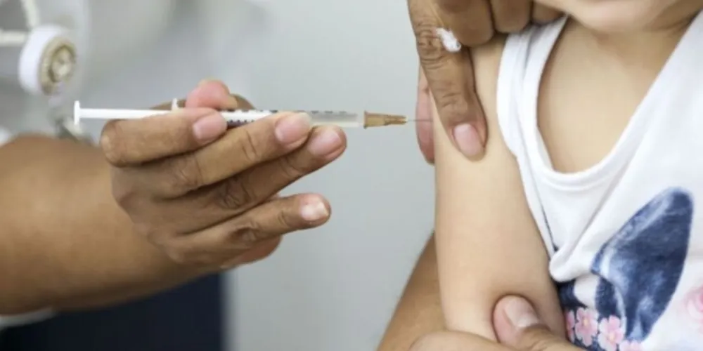 Vacinação de crianças de 3 e 4 anos inicia na próxima semana