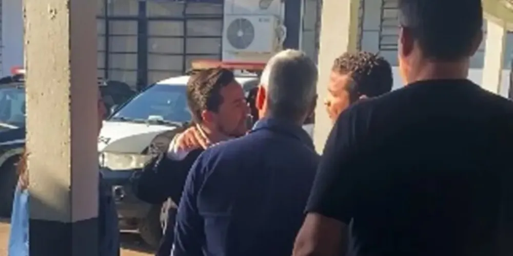 Situação aconteceu após o cliente ter recebido voz de prisão por um acidente que aconteceu há um ano atrás