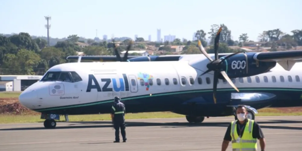 Aeroporto Sant’Ana registra mais de 10 mil passageiros no 1ª semestre de 2022