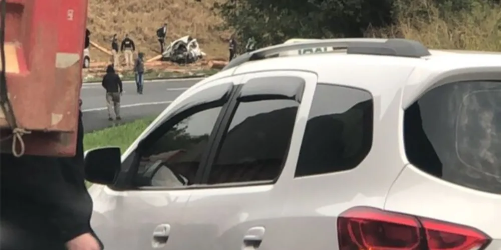 Acidente na BR-376 próximo à região do Alto do Amparo, deixa várias vítimas