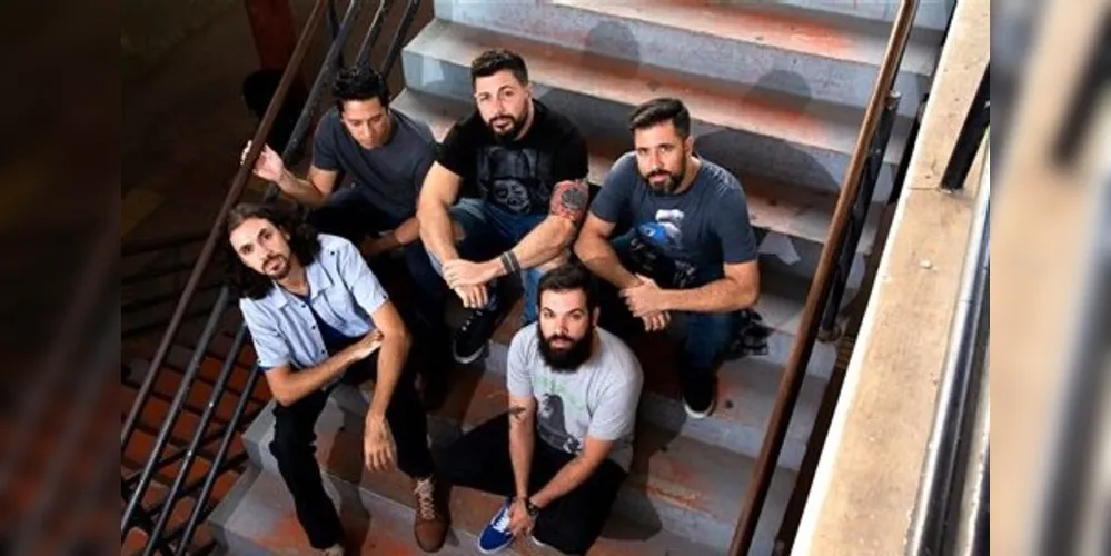 A banda 'Blaymorphed' Se apresenta no Capivara's Rock Bar