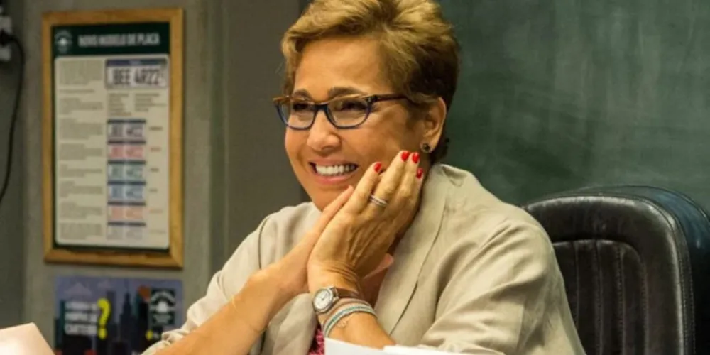 Claudia Jimenez como a personagem Bibi em série do Fantástico.