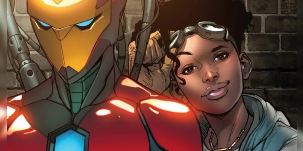 Riri Williams, enquanto isso, é uma jovem brilhante que, enquanto estuda no MIT (Instituto de Tecnologia de Michigan, na sigla em inglês), desenha e constrói uma armadura semelhante à do Homem de Ferro