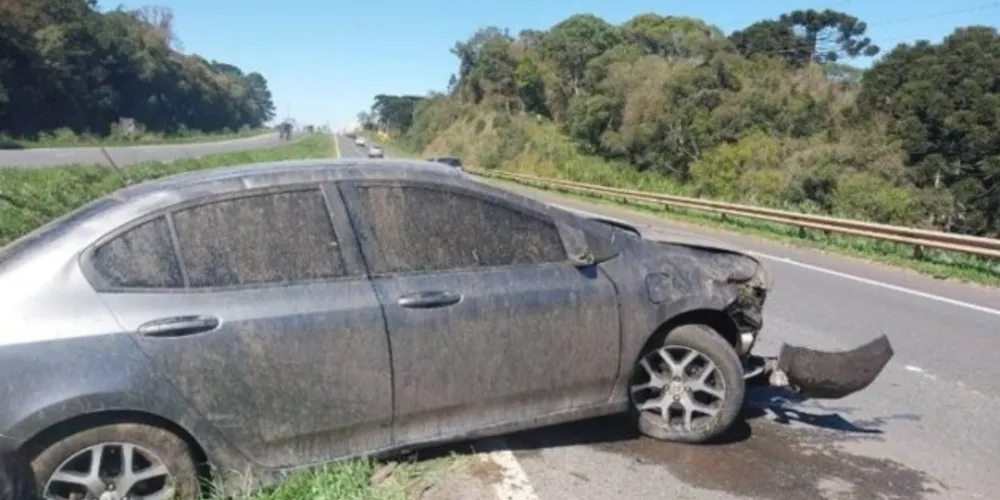 Também estavam no carro outras duas mulheres, que participam da equipe de Faynara