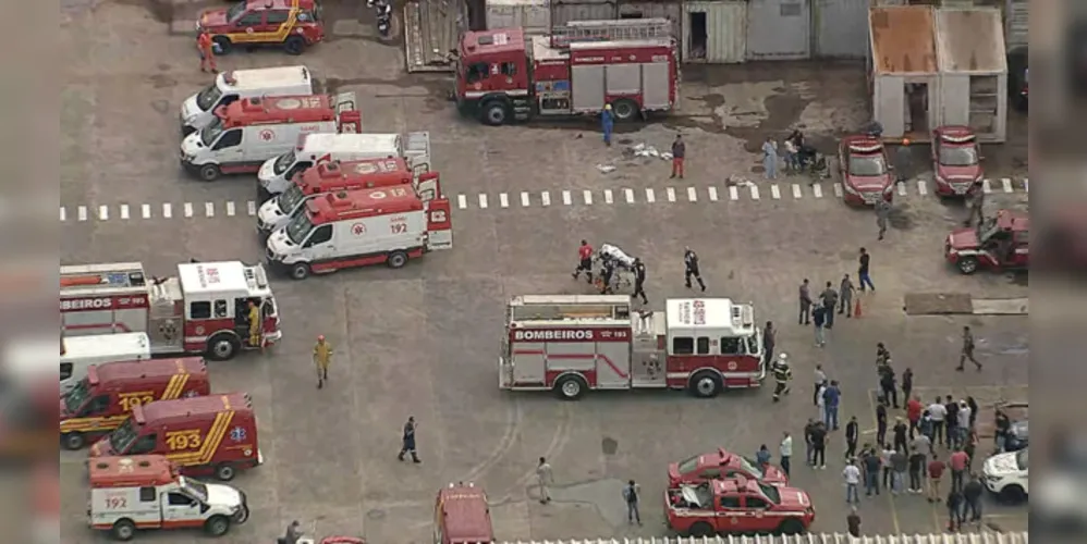 Segundo a corporação, incidente ocorreu dentro de uma empresa na estrada Ferreira Guedes. Candidato a deputado estadual Jones Donizette (Solidariedade) e Ely Santos (Republicanos), candidata a deputada federal, estavam no local e se feriram.