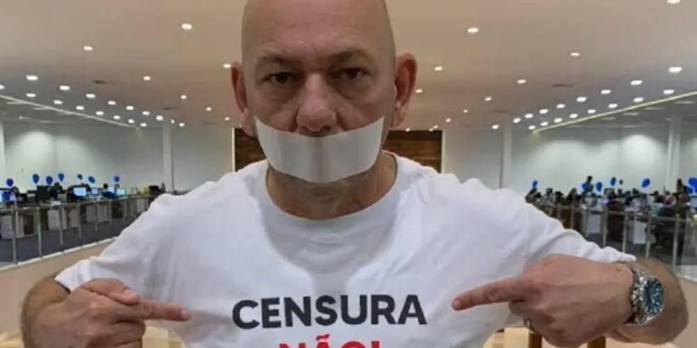 Empresário afirmou que está sendo censurado e o objetivo é tentar que sua voz seja calada
