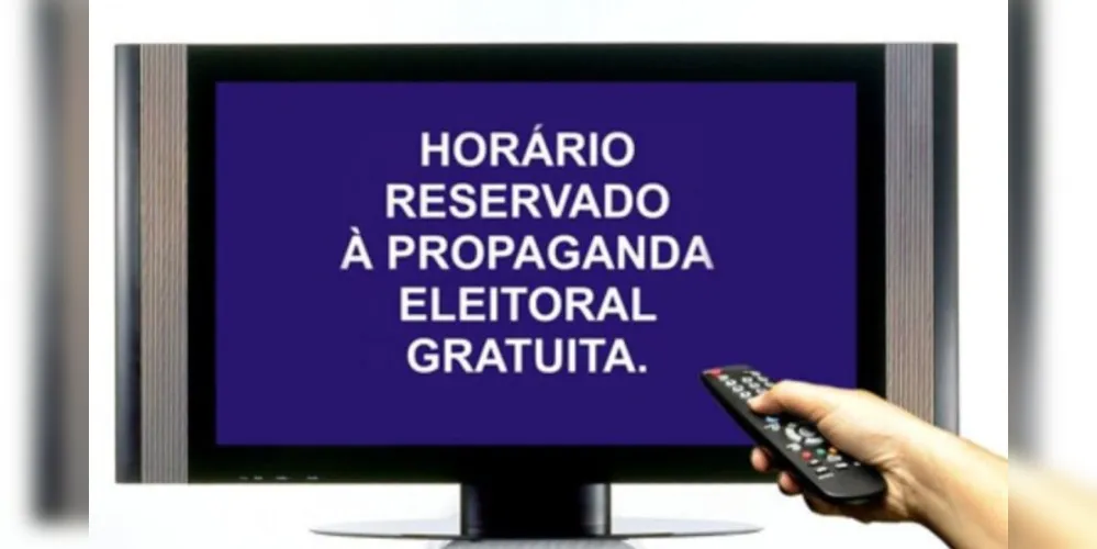 Propaganda no rádio e na TV começa no dia 26 e vai até 29 de setembro