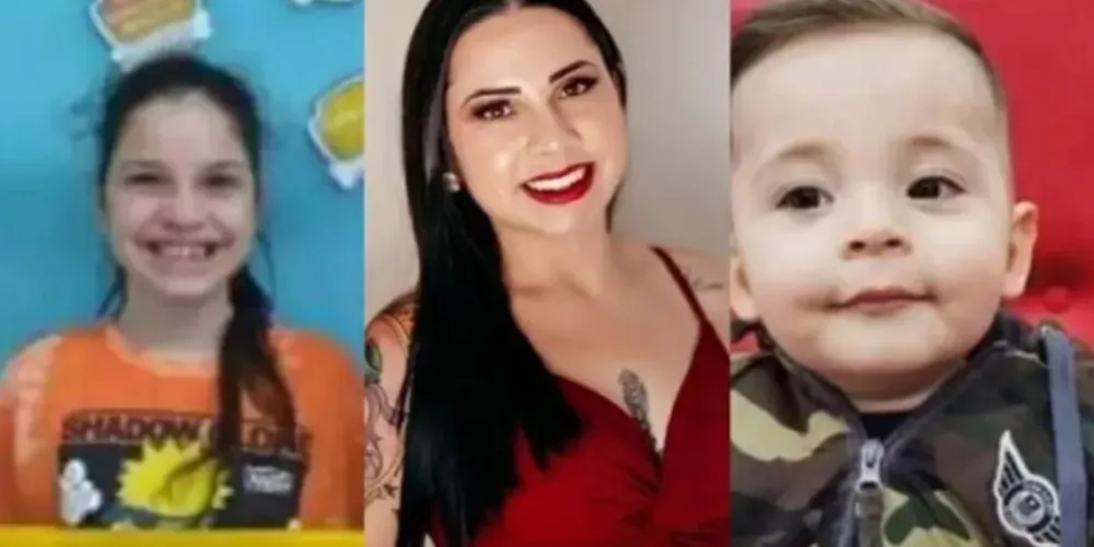 Mãe é suspeita de ter matado os dois filhos, de 3 e 10 anos, em Guarapuava, na região central do Paraná.