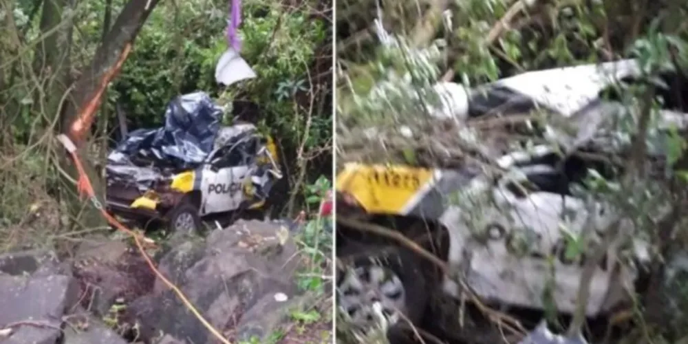 Os PMs, que são da 3ª Companhia do 21º Batalhão, com sede em Francisco Beltrão, retornavam de uma operação em Cascavel.