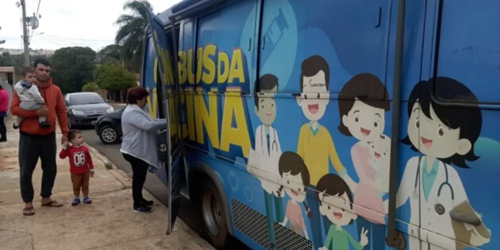 O objetivo é reforçar a vacinação das crianças contra a pólio, além de disponibilizar as vacinas de rotina