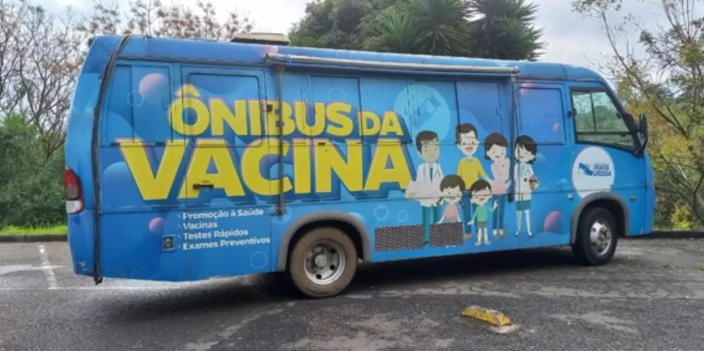 O Ônibus da Saúde vai circular pelos bairros na próxima semana