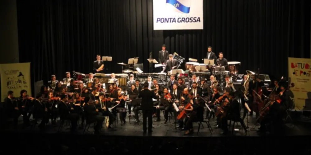 A Orquestra Sinfônica de Ponta Grossa realizará apresentações durante a festividade