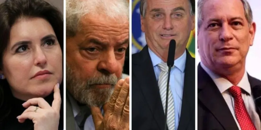 Pesquisa divulgada na noite desta sexta-feira (22), mostra o cenário para a Presidência da República