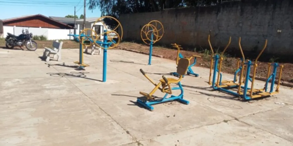 A Secretaria de Meio Ambiente já concluiu a instalação dos novos equipamentos na praça