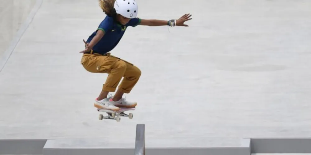 Além da 'Fadinha', pódio teve a brasileira Pâmela Rosa na 2ª posição e a japonesa Momiji Nishiya em 3º