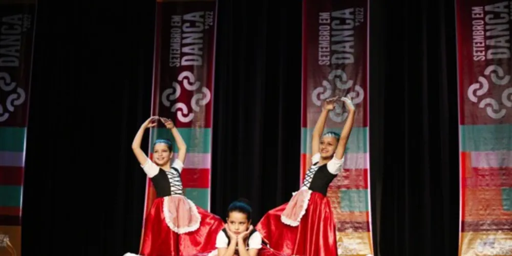 Cerca de 490 bailarinos e bailarinas se apresentam nas diversas categorias