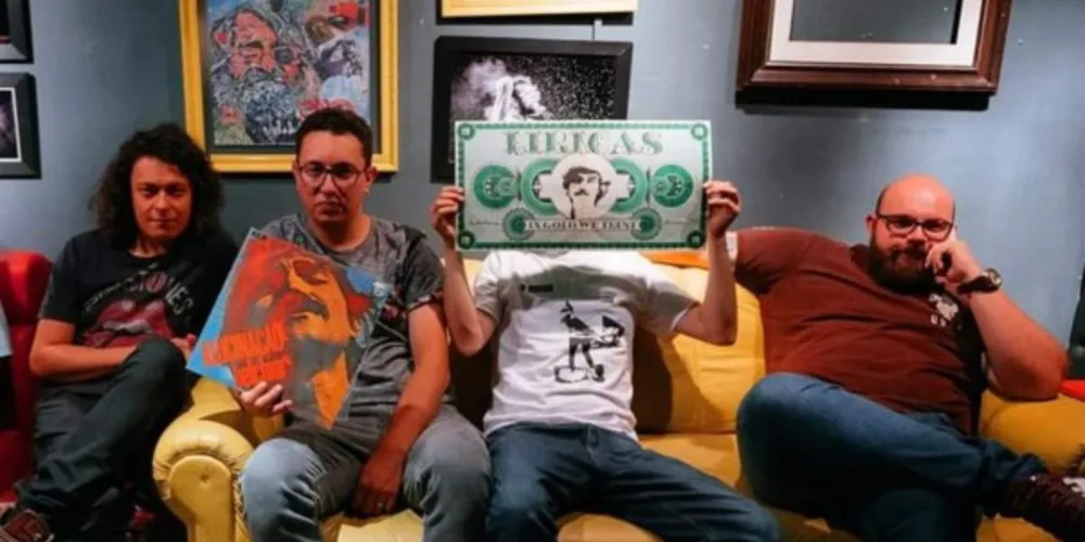 Banda 'A Coisa' se apresenta no evento que acontece no Parque Ambiental, próximo à Estação Arte