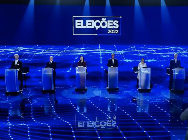 Seis candidatos participaram de encontro na TV Bandeirantes