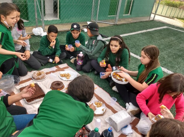 Alunos puderam unir teoria a uma saborosa prática