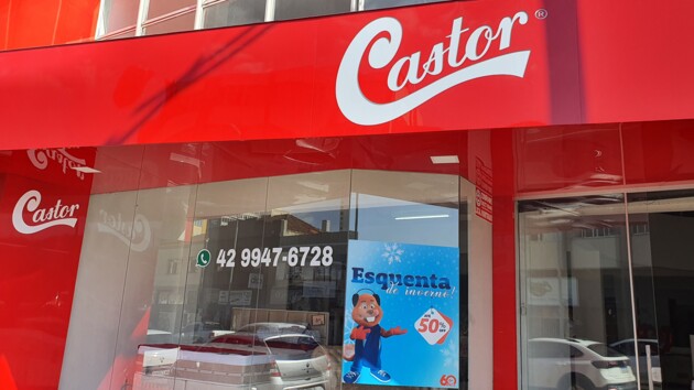 Marca completa 60 anos neste mês e para comemorar as lojas Castor Ponta Grossa estão com descontos em todos os itens