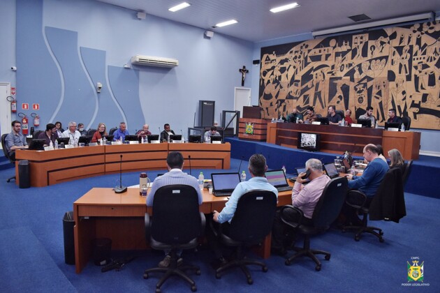 Sessão Ordinária da Câmara Municipal de Ponta Grossa.