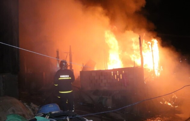 Ninguém soube informar a causa do incêndio