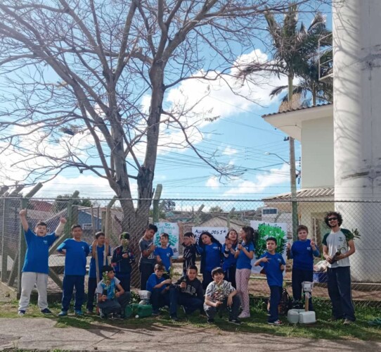 Alunos puderam imergir nas temáticas ambientais nos entornos da escola