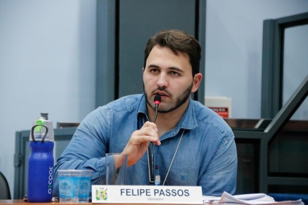 Felipe Passos é vereador em Ponta Grossa.