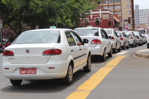 Prefeitura de Ponta Grossa já enviou dados dos taxistas da cidade