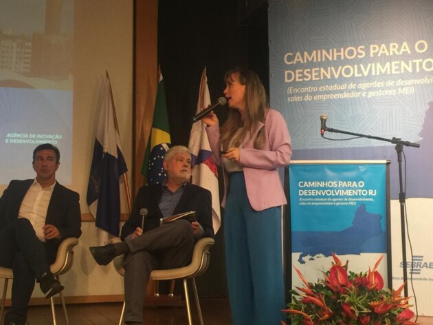No evento, Tonia Mansani teve a oportunidade de contar um
pouco do trabalho desenvolvido no município de Ponta Grossa