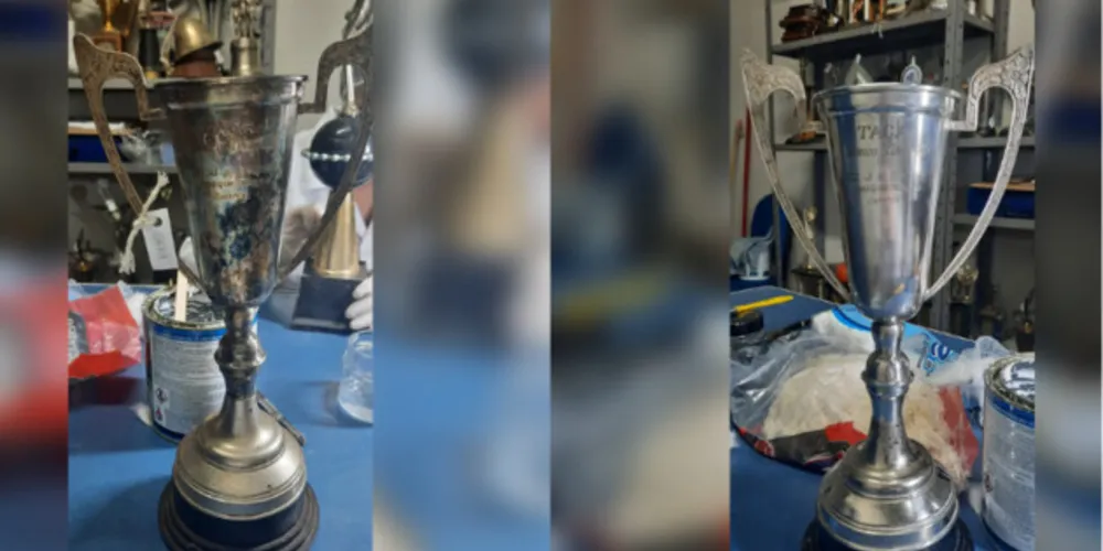 Processo de recuperação renova os objetos que marcam a história do basquete ponta-grossense