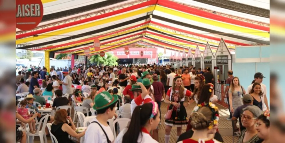 Festa acontece de 25 de novembro a 03 de dezembro no Centro de Eventos de Ponta Grossa