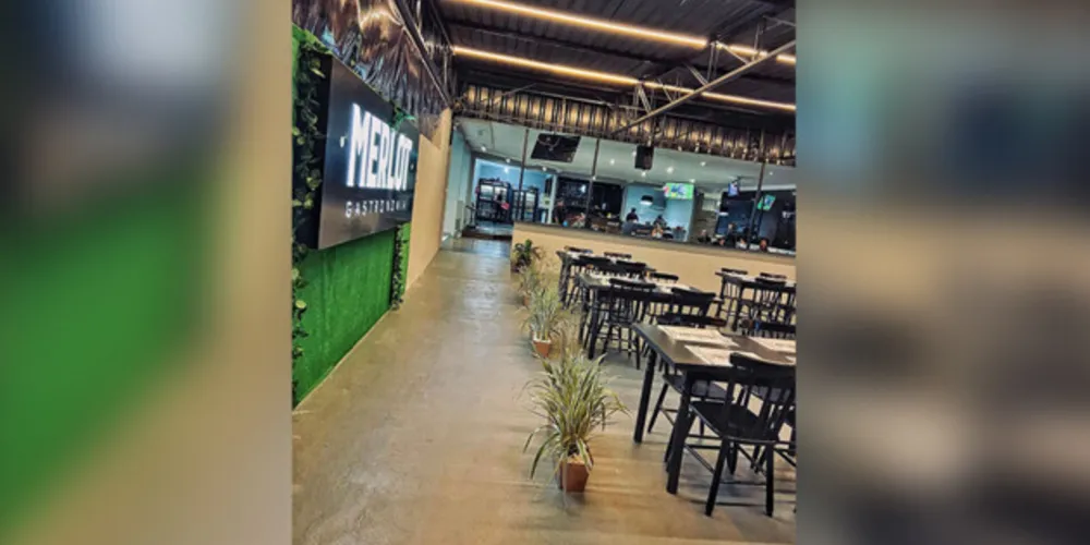 Merlot Gastronomia, restaurante que inaugurou há 30 dias na cidade e é especializado no preparo de pratos com padrões rigorosos de qualidade