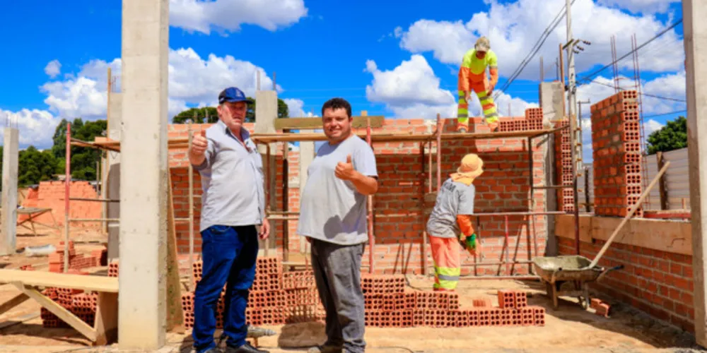 Período chuvoso tem atrapalhado o andamento de projetos, mas a previsão de conclusão segue o cronograma original