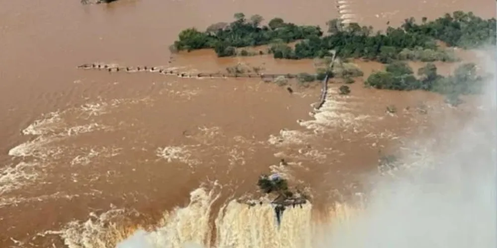 Fotos foram feitas pela equipe da concessionária responsável pelo Parque Nacional do Iguaçu