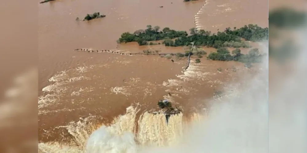 Fotos foram feitas pela equipe da concessionária responsável pelo Parque Nacional do Iguaçu