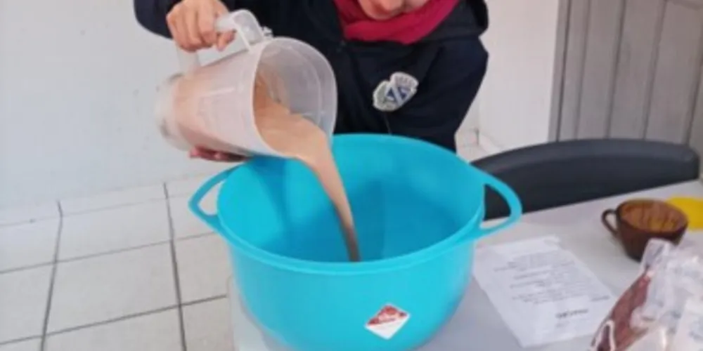 Etapas da receita contribuíram para alunos terem uma experiência matemática diferente