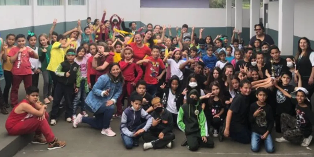 Vários momentos proporcionaram alegria e inclusão dos educandos