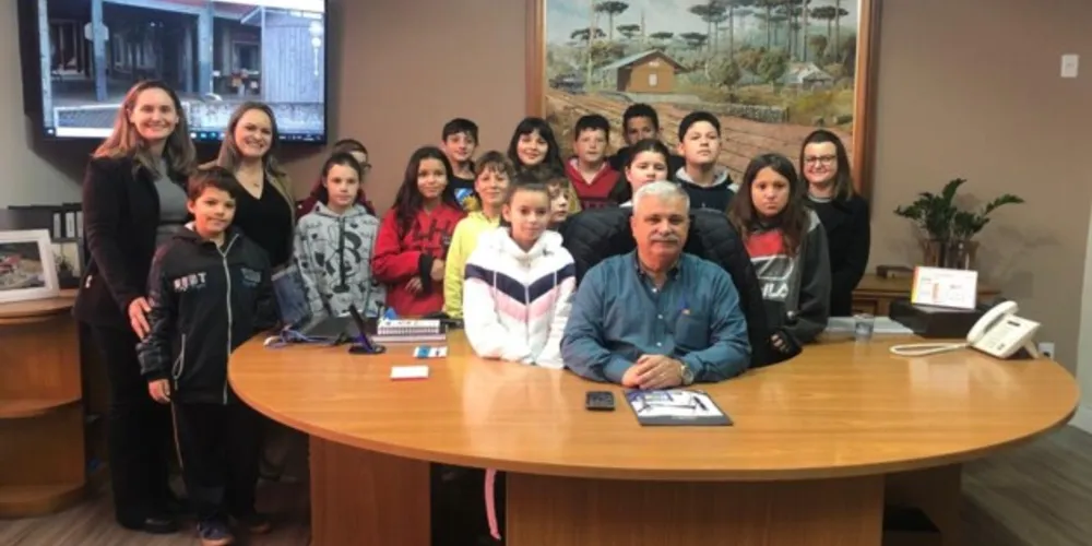 Conversa com prefeito permitiu que alunos apresentassem dúvidas e propostas para Irati