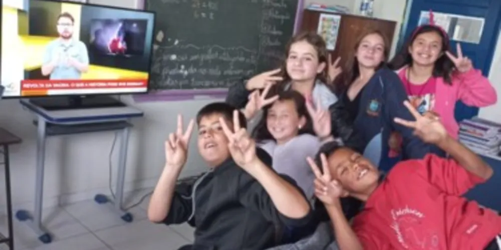 Turma pôde agregar conhecimento sobre a história e questões atuais