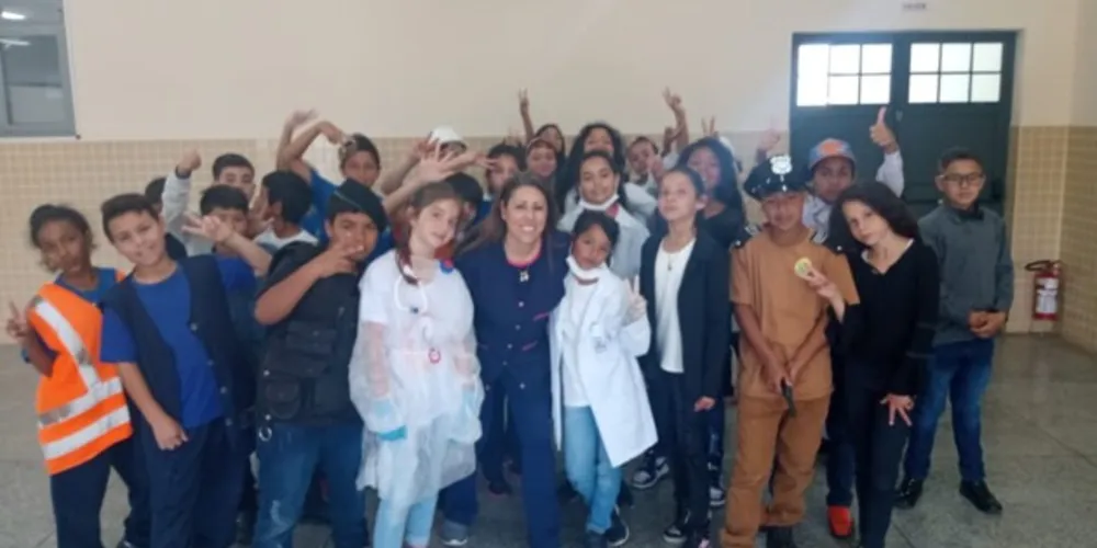 Várias profissões foram representadas durante dinâmico e amplo trabalho