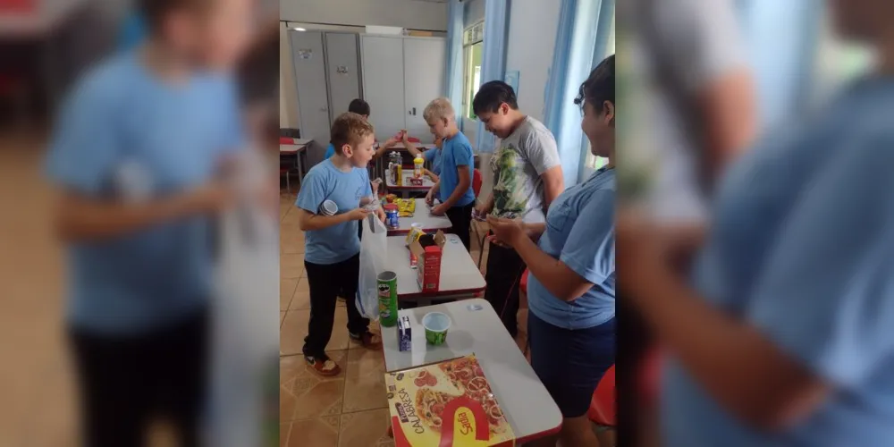 Vários elementos pertinentes ao tema foram aplicados em sala de aula