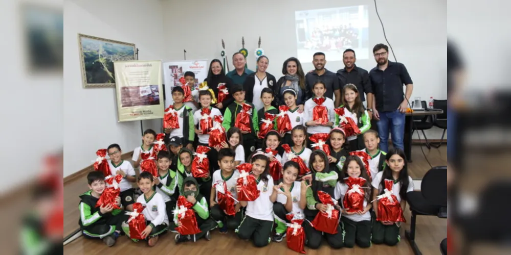 Turma da Escola Barão do Rio Branco foi a grande premiada no município